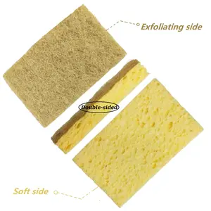 Coconut Cellulose Sisal Scourer Sponges Scrub For Dish Cleaning And Kitchen Sponge