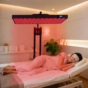 REDSKY 2 แผงไฟบำบัดด้วยแสงสีแดงและอินฟราเรดใกล้ ความยาวคลื่น 660 นาโนเมตร 850 นาโนเมตร สำหรับบำบัดทั้งร่างกายและใบหน้า พร้อมขาตั้ง - Product Image 6