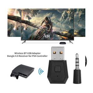 Receptor BT a consola Aux Sender Adapter Converter Compatibilidad de auriculares de plástico para controladores <span class=keywords><strong>PS4</strong></span> y PS5 - Product Image 4