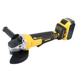 Meuleuse d'angle électrique sans fil 20V 4.0Ah, moteur sans balais, 125mm, interrupteur à gâchette, frein mécanique <span class=keywords><strong>anti</strong></span>-<span class=keywords><strong>démarrage</strong></span>, 600W, usage industriel/bricolage - Product Image 1