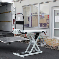 Chariot électrique portatif de levage de 1.3M pour charger et décharger des camions plate-forme élévatrice au lithium hydraulique 400KG CE