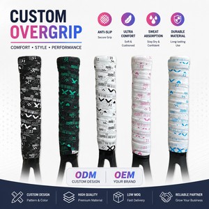 Cinta Antideslizante para Raqueta de Tenis, Cinta de Agarre de PU Mate para Bádminton, Cinta Absorbente de Sudor para <span class=keywords><strong>Padel</strong></span>, Pickleball y Otros Deportes de Raqueta - Product Image 5