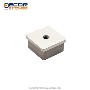 Poste decorativo para balaustrada, jardín, balcón, pasillo, columna, poste cuadrado estable, <span class=keywords><strong>placa</strong></span> <span class=keywords><strong>Base</strong></span> con cubierta - Product Image 2
