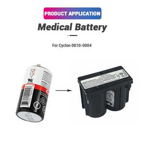 Batteria al Piombo-Acido 2V 2.5Ah Ricaricabile Sostitutiva 0810-0004 Batteria Tipo D per Batterie Mediche Cyclon - Product Image 3