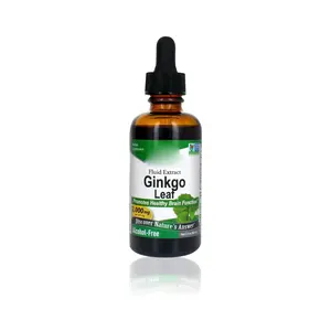 Chiết Xuất Lá Ginkgo OEM/ODM Bán Sỉ Kích Thích Tâm Trạng & Nồng Độ Trí Nhớ Khỏe Mạnh 2Oz