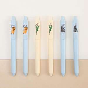 アニマルキングダムトライアングルゲルペンクリエイティブ学生文房具署名ペンブルー/ブラックインク0.7mm - Product Image 3