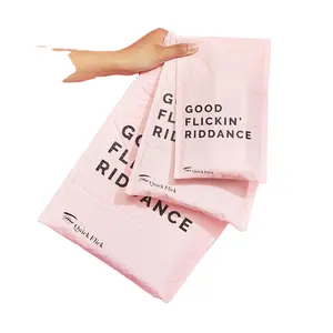 Custom Design Envelopes Padded Bubble Mailing Bags Rose Gold Glitter Metallic Foil Teal Poly Bubble