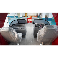 Bateau Tritoon à Quatre Bancs Haute Performance de 25 et 27 Pieds avec Moteur Hors-Bord Mercury et Échelle d'Embarquement à Vendre aux États-Unis et en Australie
