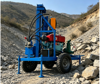 Plateforme de forage pliable et portable pour puits peu profonds, mini-foreuse disponible à la location à faible coût
