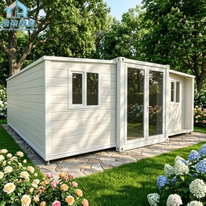 Maison conteneur préfabriquée de 30 pieds à montage rapide, installation facile, maisonnette mobile préfabriquée pour logement d'appoint, <span class=keywords><strong>hôtel</strong></span>, bureau ou habitation - Product Image 1
