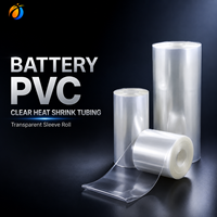 Guaina Termorestringente Trasparente in PVC per Pacchi Batteria 18650 21700 32700, Isolamento Personalizzato