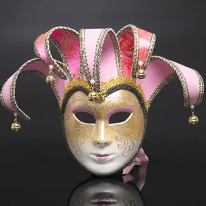 Europese Amerikaanse Dames High-End Performance Masker Nieuwe Gekleurde Halloween Bal Italiaanse Venetiaanse Stijl Promotionele Feestartikelen