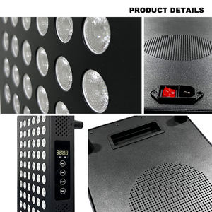 Dispositivo AZURE PDT OEM/ODM Painel de Terapia com Luz Vermelha <span class=keywords><strong>LED</strong></span> com Tela Sensível ao Toque para Cuidados com a Pele da Cabeça e Corpo AL1500 2512124 - Product Image 4