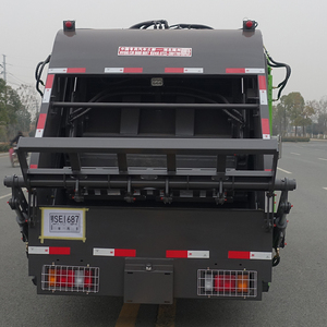 Camión Compactador de Basura Diésel con Transmisión Automática 4x2 Isuzu JAC HOWO, Mini Camión de Basura Usado, Venta al Por Mayor - Product Image 4