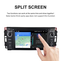 Radio para Auto Jiawell de 7 Pulgadas con Pantalla IPS de 4 Núcleos, Reproductor de DVD, WIFI, GPS, Android 2 Din, Estéreo para Jeep Cherokee 2002-2007