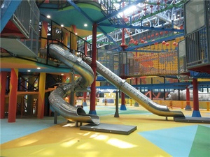 Structure de jeu d'aventure intérieure personnalisée <span class=keywords><strong>pour</strong></span> enfants, <span class=keywords><strong>toboggan</strong></span> en acier inoxydable, écoles, jardins, amusement - Product Image 2