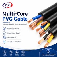 Câble de commande flexible RVV multiconducteurs, cuivre souple torsadé, étanche et anti-vieillissement, câble d'alimentation pour caméra de sécurité de bâtiment