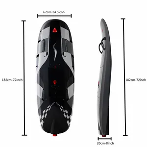 2021Newest power surfboard 12KW sea surfing water sports electric jet surfboard electric sup kit