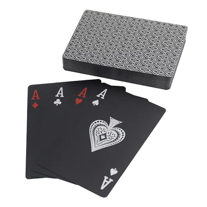 Factory Custom Plastic Playing Cards Size Choose Color Choose Waterproof Deck of Cards Use for Party Entertainment