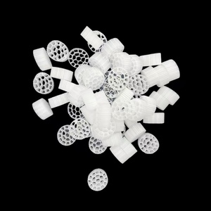 Médias filtrants biologiques pour aquariums et bassins à poissons, médias <span class=keywords><strong>de</strong></span> nitrification, médias <span class=keywords><strong>de</strong></span> réacteur à <span class=keywords><strong>lit</strong></span> mobile biofilm K1 K2 K3 K5 MBBR pour bassin à koïs - Product Image 2