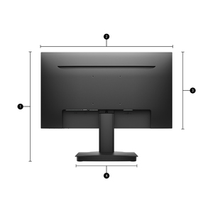 Moniteur Dell en gros écran 22 pouces SE2225HM Port HDMI FHD LED ordinateur de bureau AI 100HZ 16.7 millions de couleurs 1 an de garantie - Product Image 6