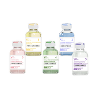Kit d'ampoules hydratantes 5-en-1 blanchissantes et anti-âge, formule sans eau, personnalisable OEM, éclaircissante/réparatrice/anti-acné/raffermissante, directement de l'usine