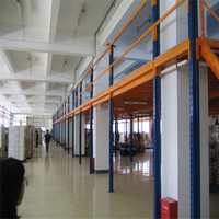 Plateforme en acier autoportante pour applications industrielles, plateforme d'atelier d'assemblage, système de plancher en mezzanine robuste et durable
