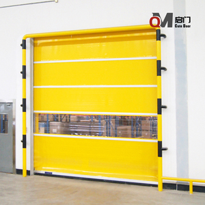 <span class=keywords><strong>Porte</strong></span> de salle blanche électrique à ouverture latérale en PVC, motorisée, étanche, pour usage industriel en entrepôt intérieur – Plus de 20 ans d'expérience - Product Image 3