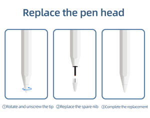 Lápiz Óptico para Tablet, Magnético, 4096 Niveles de Presión, Rechazo de Palma, Inclinación, Pantalla LCD, Recargable, Metal, Compatible con <span class=keywords><strong>Surface</strong></span> <span class=keywords><strong>Pro</strong></span> <span class=keywords><strong>5</strong></span> 7 10 - Product Image 6