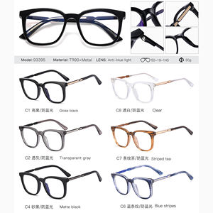 إطار نظارات بلاستيكية للنساء MS 93395 مضادة للضوء الأزرق، تصميم عصري جديد من سلسلة الشباب الفنية - Product Image 6