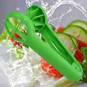 Zenidoo L-551 Trancheuse à tomates en plastique ABS, outil de cuisine multifonction pour raisins, cerises, fraises, petites tomates, coupe manuelle - Product Image 5