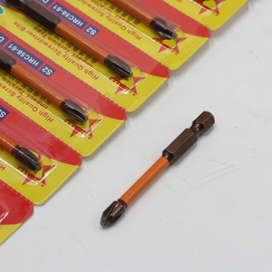 10PCS Steel <b>Drill</b> <b>Bits</b> Impact Screwdriver Batch Head High Hardness Magnetic Cross Screw Steel Screwdriver <b>Bit</b> Set - Product Image 1