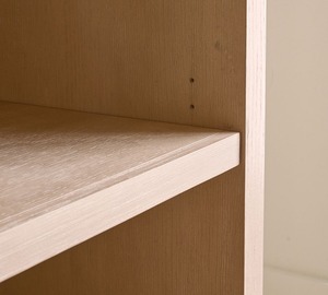 Bibliothèque en bois composite MDF en gros <span class=keywords><strong>avec</strong></span> <span class=keywords><strong>bureau</strong></span>, poste de travail et étagères ouvertes - Product Image 4