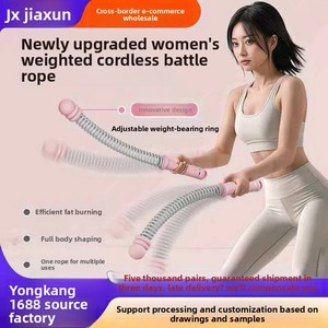 Cuerdas de Batalla Inalámbricas con Resorte para Entrenamiento Corporal, Gimnasio en Casa, Equipo Multifuncional de Entrenamiento de Fuerza y Resistencia de Brazos - Product Image 3