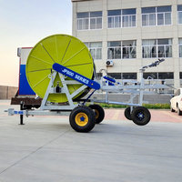 Machine d'irrigation par aspersion automotrice agricole, type à bobine