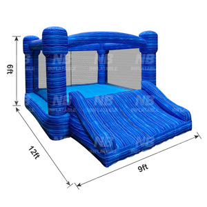 Oxford Cloth Children's Outdoor Playground Jumping Castle Bouncer Air Home <b>Inflatable</b> <b>House</b> With Slide Home <b>House</b> Backyar - Product Image 6