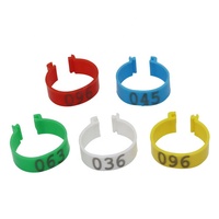Anillo de clip digital para aves de corral, diámetro interior, 2,5 cm, Anillo de pie Digital de ganso y pato de pollo, de 30 cm
