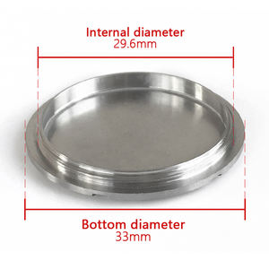 Boîtier de montre brossé, couvercle arrière 33x29,6 mm, acier inoxydable, SKX007 SRPD, plongée, rôle, profondeur de mer, pour boîtier de montre de plongée - Product Image 3