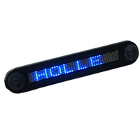 Panel de visualización de señal de mensaje de desplazamiento programable rojo Led de 12V con control remoto para coche y tienda publicidad Bar pantalla fábrica