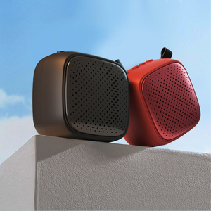 Mini nhỏ hộ gia đình Loa ngoài trời di động không dây nhỏ Thẻ âm thanh nhỏ thép pháo Quà Tặng - Product Image 2