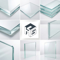 Vidrio de Seguridad Templado Ultra Transparente de Alta Resistencia para Ventanas Industriales, Exteriores y Muros Cortina de Edificios, en Múltiples Espesores