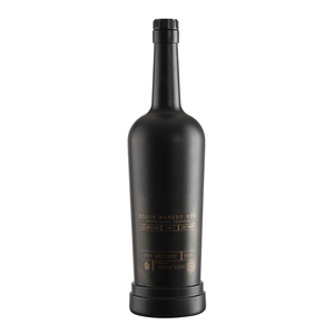 Sang Trọng Tùy Chỉnh 500Ml 750Ml Matte Màu Đen Phun Sơn Thủy Tinh Whisky Vodka Rượu Linh Hồn Chai Thủy Tinh Cho Nhà Máy Rượu - Product Image 2