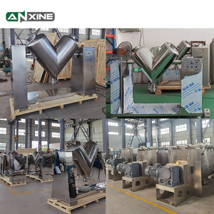 Wldh loạt 100L đến 1000L tự động công nghiệp ngang ribbon Máy xay sinh tố bột trộn mái chèo trộn trộn Máy trộn - Product Image 5