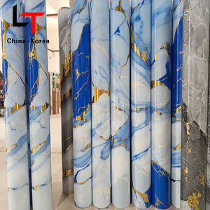 <span class=keywords><strong>Film</strong></span> PVC métallisé marbre doré <span class=keywords><strong>Film</strong></span> décoratif par transfert de chaleur Rouleau d'estampage à chaud pour presse à vide Fabricant de feuille laminage d'or - Product Image 5