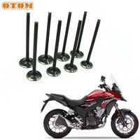 Pièces de moteur de moto OTOM Soupape d'admission et d'échappement pour HONDA CB500 CB500X CB500F