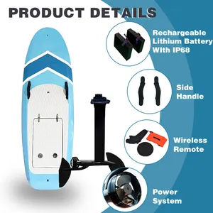 Deportes acuáticos mejor OEM/ODM Jet Board Efoil eléctrico Hydrofoil tabla de surf con batería