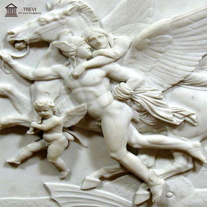 <span class=keywords><strong>Sculpture</strong></span> en marbre sculpté à la main de style grec européen, art mural européen, <span class=keywords><strong>bas</strong></span>-<span class=keywords><strong>relief</strong></span> - Product Image 6