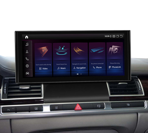 Navigation automobile 12,3'' pour Audi <span class=keywords><strong>A8</strong></span> S8 D3 D4 2003-2009 Lecteur multimédia Android Autoradio Unité principale GPS Stéréo CarPlay sans fil - Product Image 1