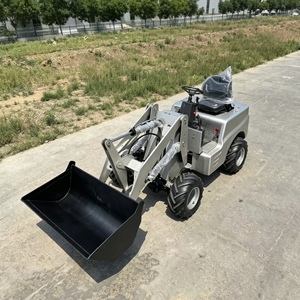 Mini Gasoline Wheel Loader 4WD White Compact Loader for Farm and Garden Use - Product Image 5