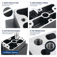 Servicios de Mecanizado de Precisión por Electroerosión por Hilo, Fabricación de Piezas Metálicas de Acero Inoxidable con Corte por Hilo CNC para la Industria Médica y Aeroespacial
